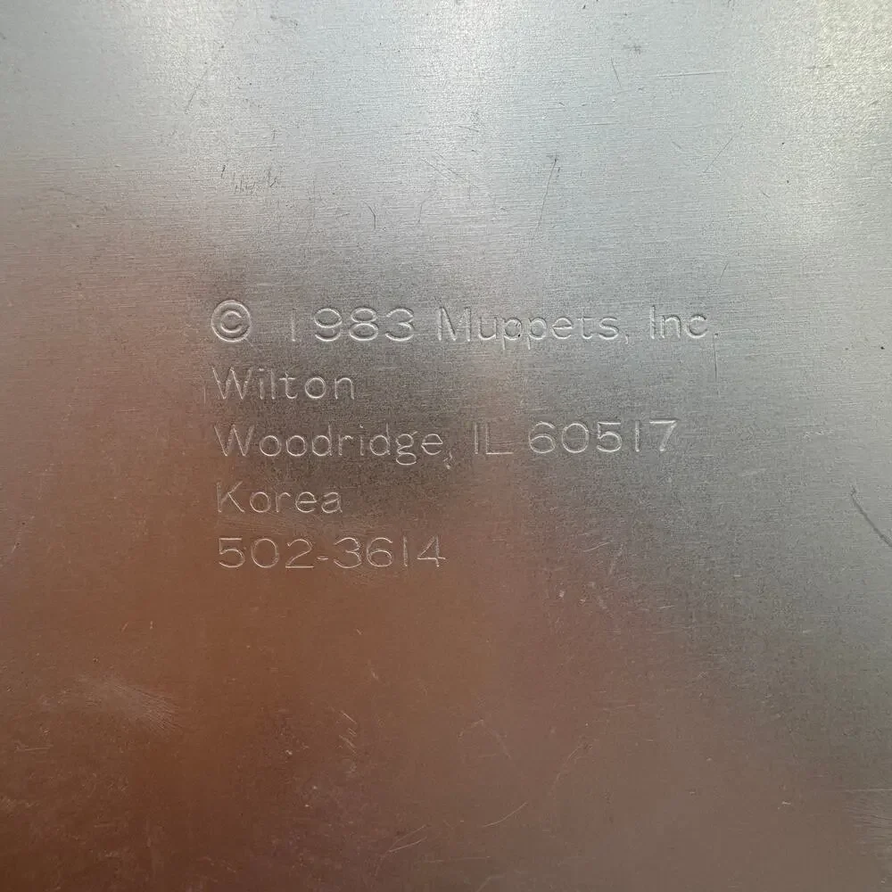Vintage Ernie Cake Pan Wilton 1983 Muppets